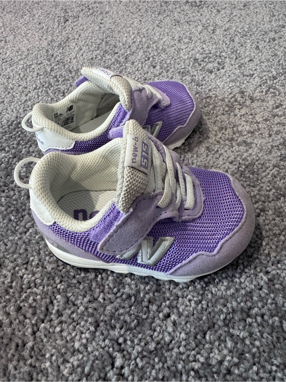 New Balance Toddler 515 Hook-and-Loop Sneakers 3.5 XW
